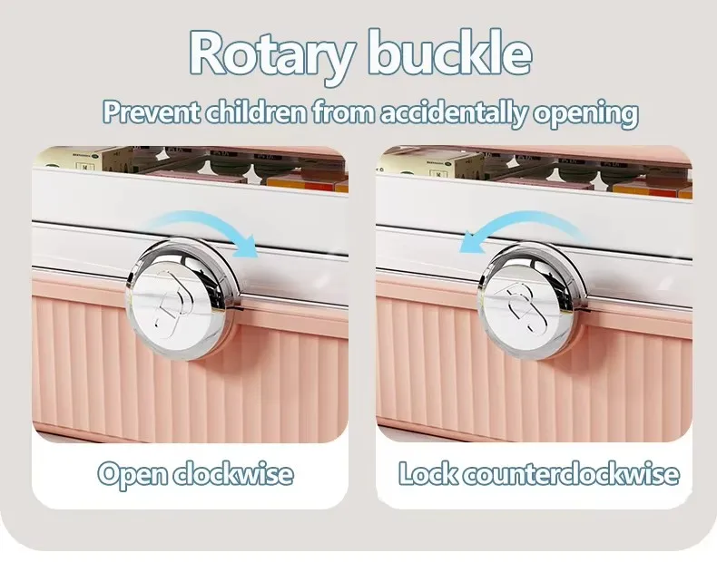 Large-Capacity 3-Layer Portable First Aid Storage Box Multi-Functional Plastic Bin at Factory Price manufacture