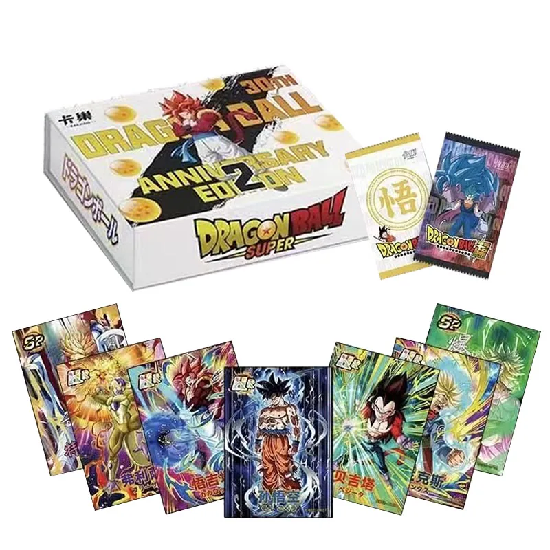 Wholesale CCG Dragon Balls Collection Cards Booster Box Rare Characters Son  Goku Saiyan Vegeta Table Playing Game Board Cards