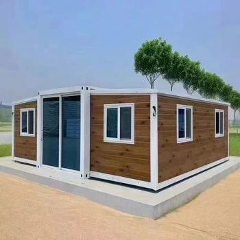 Customized china expandable container house 20ft 40ft multifunction living container homes with bathroom and kitchen