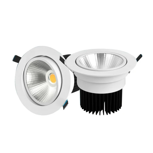Dimmable LED Downlight Recessed Ceiling Fixture 21W 18W 15W 12W 9W 7W 5W Lamp RC