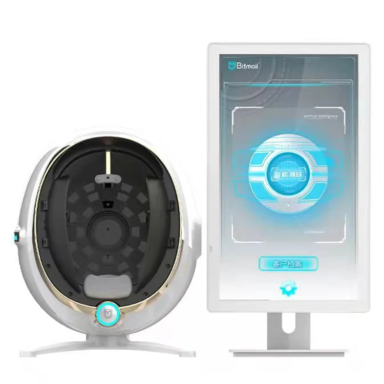 Лидер продаж домашний 3d анализатор кожи лица портативный прибор