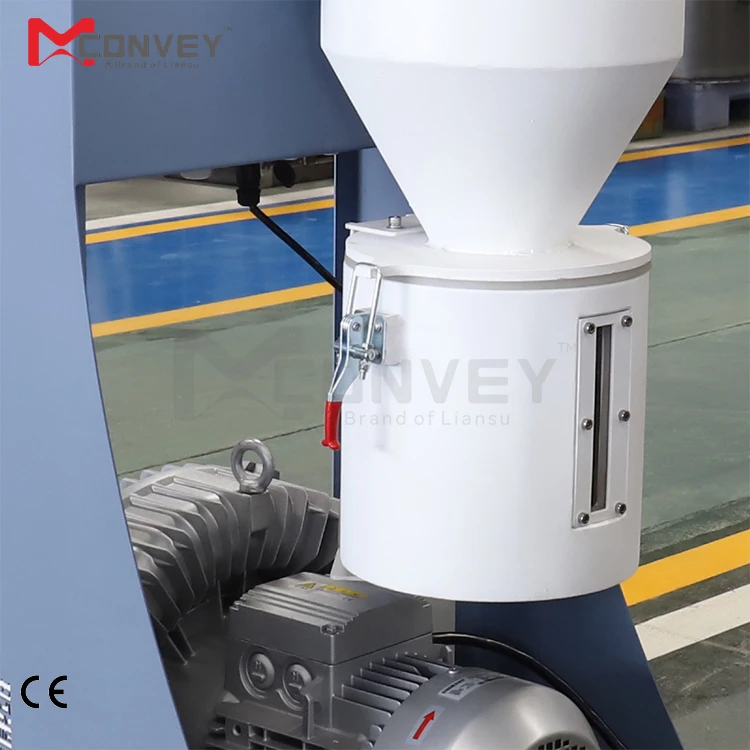Pvc Granules Vacuum Hopper Loader Automatic Feeding Machine Plastic Pellet Conveyor Systems