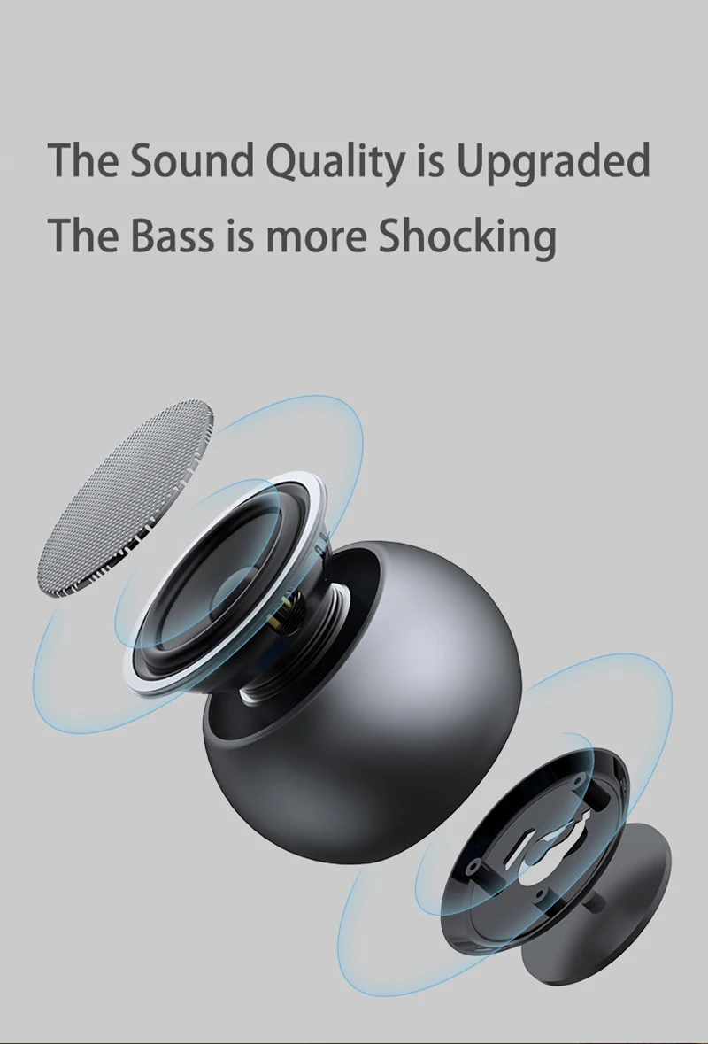 M3 Macaron Small Size Outdoor Subwoofer Mini Colorful Portable Wireless ...