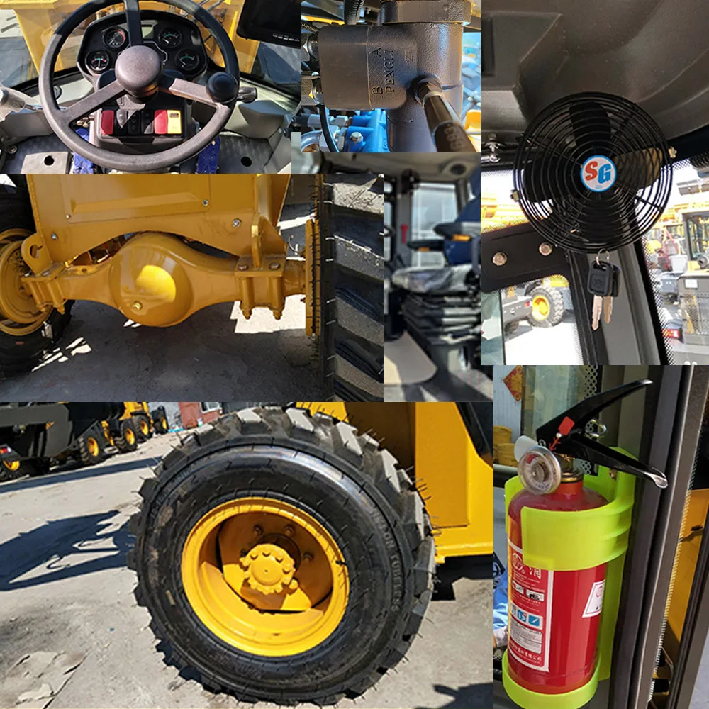 Compact TL20 Wheel Loader With High Maneuverability