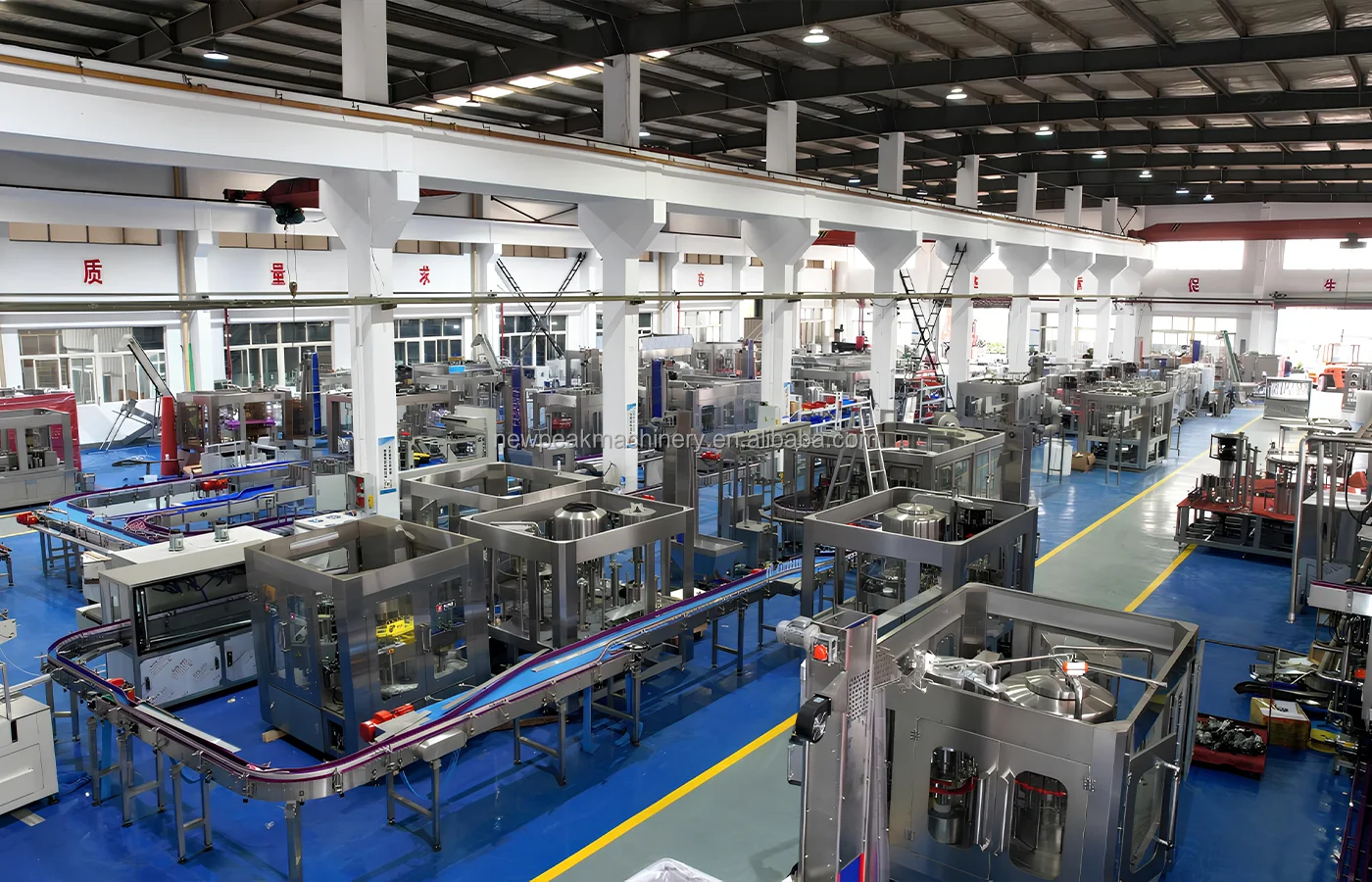 Water Bottle Process Control Full Set Drinking Water Plant Bottle Production Line 3 in 1