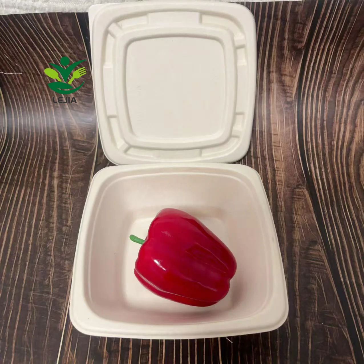Square 24oz Sugarcane Bagasse Biodegradable Disposable 100% Compostable ...