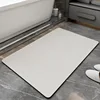 New generation of diatomaceous earth bathroom mats - natural beige