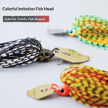 CHEERY Metal Sequin Jig Water-Blocking Board Whisker Lure Live Bait Hooks 7g 9g 11g 18g 21g Fish – Metal Jig – view 4