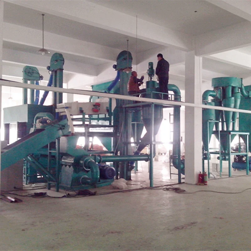 New type aluminum plastic recycling plant