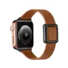 brown band black buckle