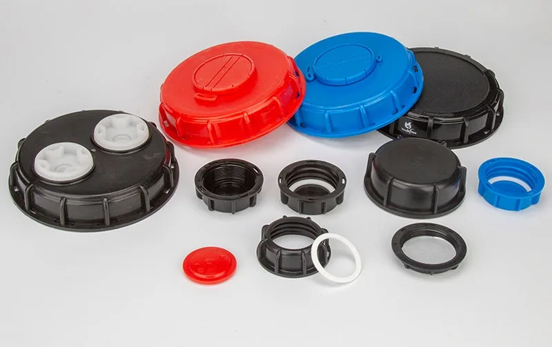 Ibc Tank Fitting 1000l Water Container Cover Valve Adapter Red Breath