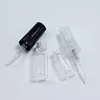 Clear bottle + Transparent plastic nozzle (Vertical stripes)