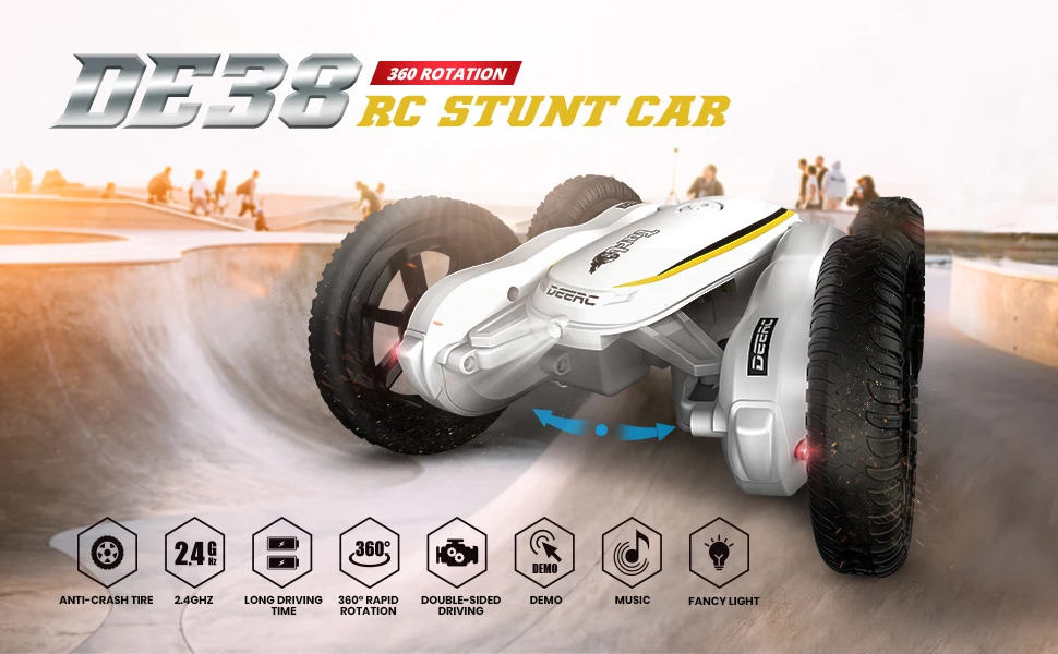 de38 rc stunt cars