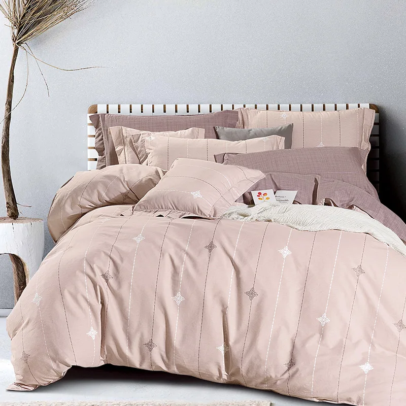 peach satin comforter