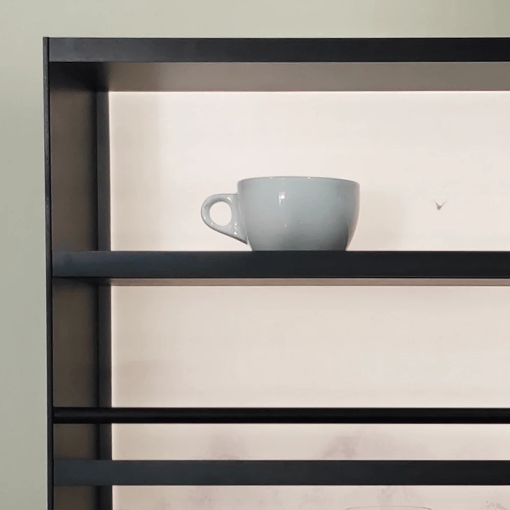 XJ1083 оптовая цена светодиодные полки для кухни стеллаж хранения шкаф мебель