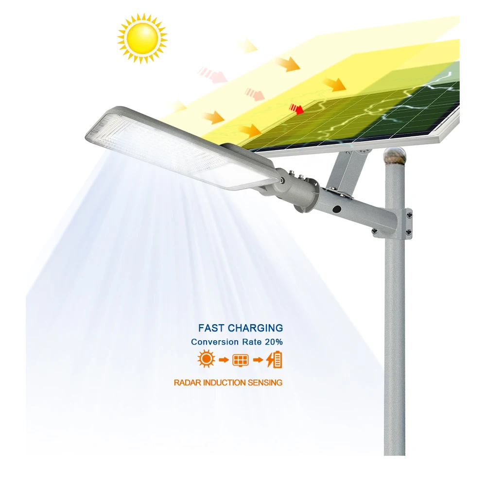 KCD 60W High lumeniare Солнечный светодиодный уличный фонарь цена