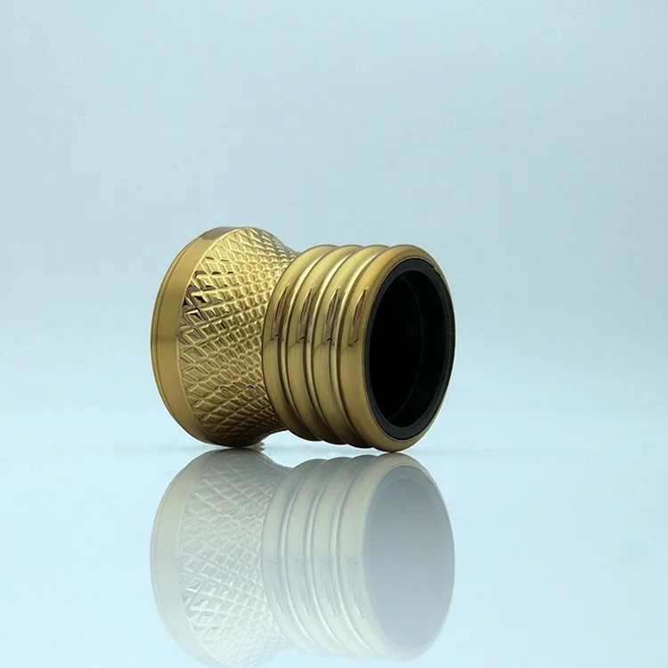 
Высококачественная круглая крышка для духов из сплава замак бронзового цвета из АБС-пластика Крышка для стеклянной бутылки FEA 15 