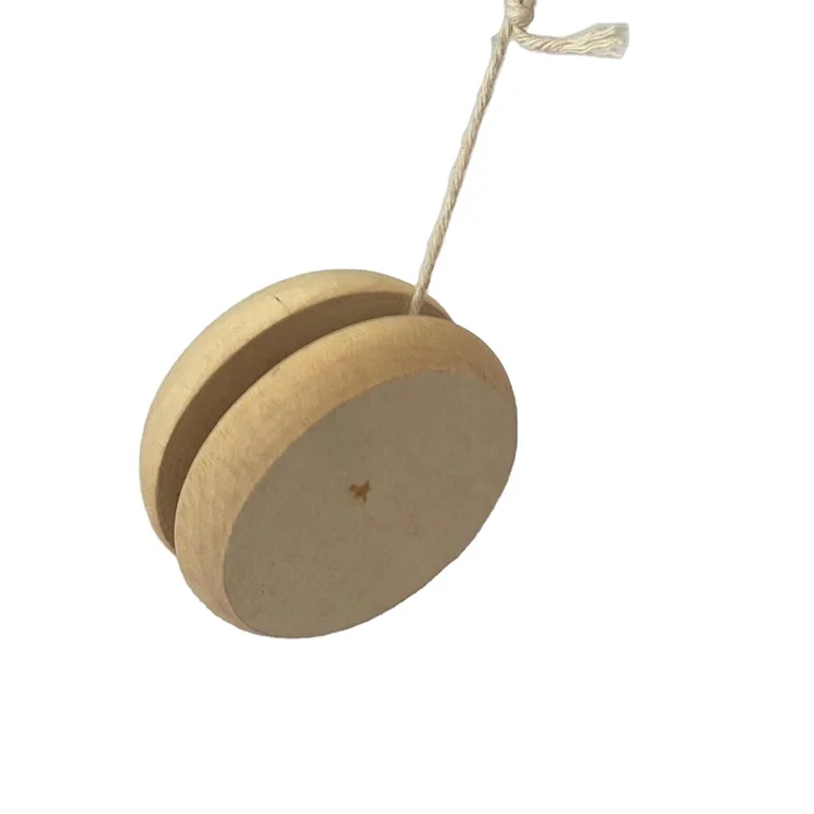 Wooden Yoyo Handmade Wooden Yo Yo Game Handcrafted Wooden Toys for Kids 