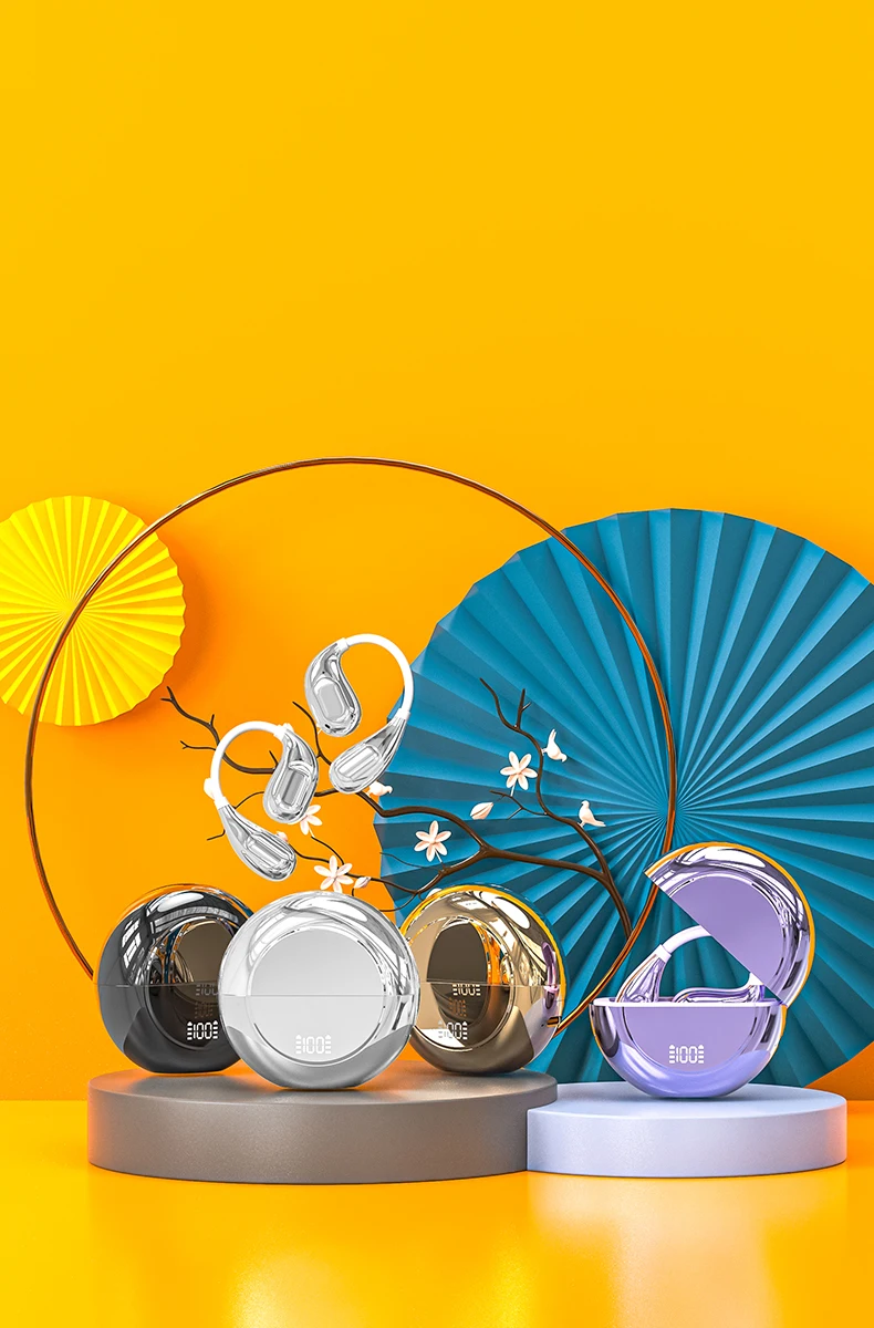 Hot Style Ear Hook Headphones DX-18 HD Call DX18 Wireless Earbuds Long Battery Life for Cyclists