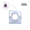 Silk new silver-storage box-large-button ball
