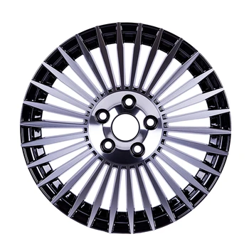 REW016-5 15 16 17 18 inch black machine face 5x100 114.3 mm 8 holes wheel rims car alloy wheels