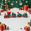 Style flocon de neige vert