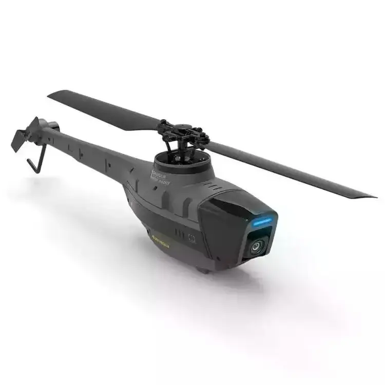 RC Helicopter Drone Airplanes Fighter C128 Wifi 1080P Camera Toys Mini RC  Black Remote Control Helicopter for Kids Hand Plane