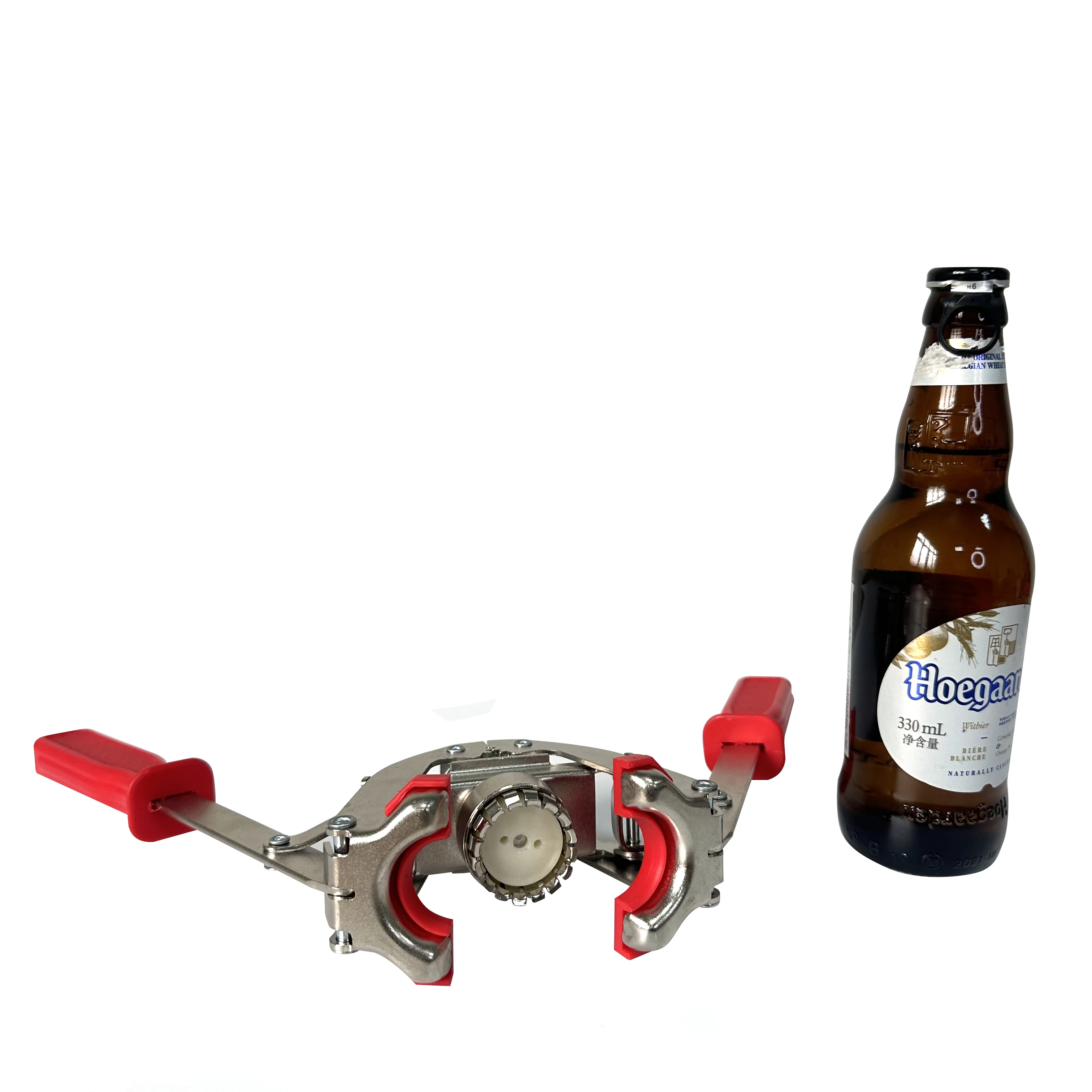 Manual Capping Press Machine Tool Bottle Ring Pull Capper Beer Corking