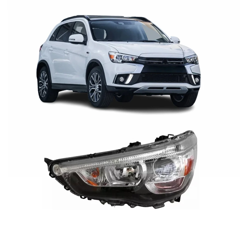 car body auto parts replacement halogen xenon headlight headlamps for Mitsubishi ASX 2016 2017