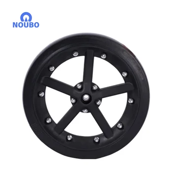 hot-selling   4.5x16  inch  rubber tyre  farm machine hollow spoke  planter gauge wheel