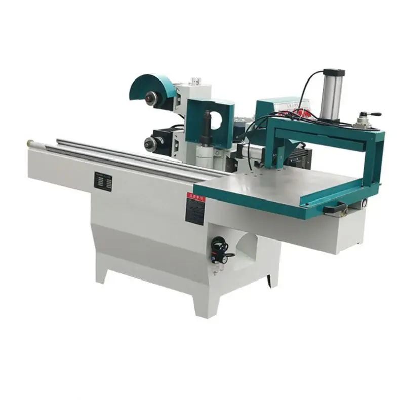 TEBAK Five Disc Pneumatic Tenoning Machine Guide Comb Tooth Wood Double-track Door Lock Hole Mortising Machine Tenoning Machine
