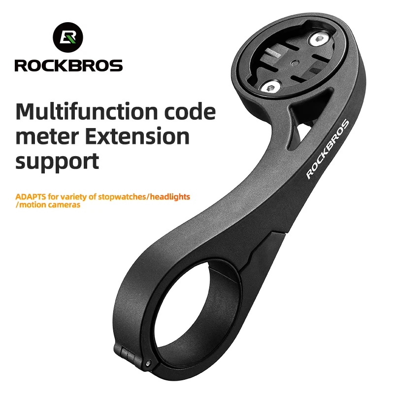 ROCKBROS Bicycle Computer Holder Stopwatch Mount Nylon Gps Bike Support Bicycle Extension Stand Bike Accessories
