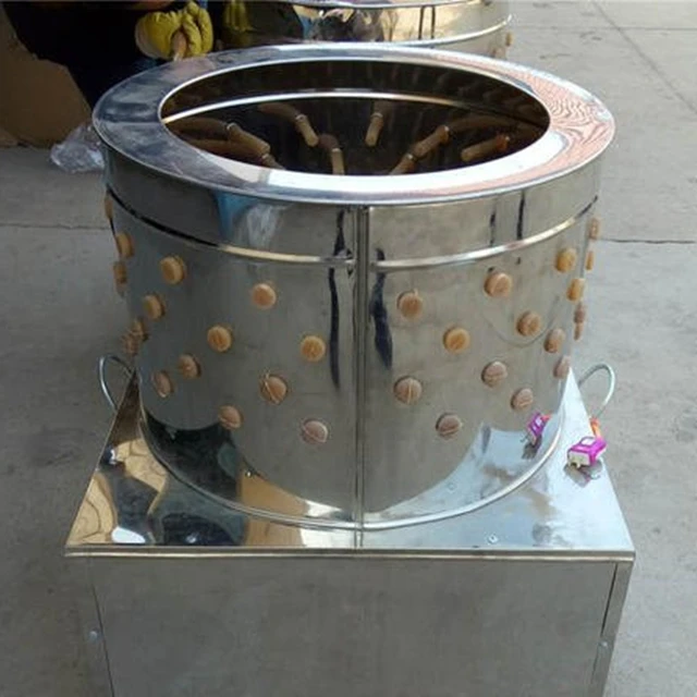 Quick broiler machine dehairing feathered chicken