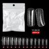 60pcs extension glue nail mold 05