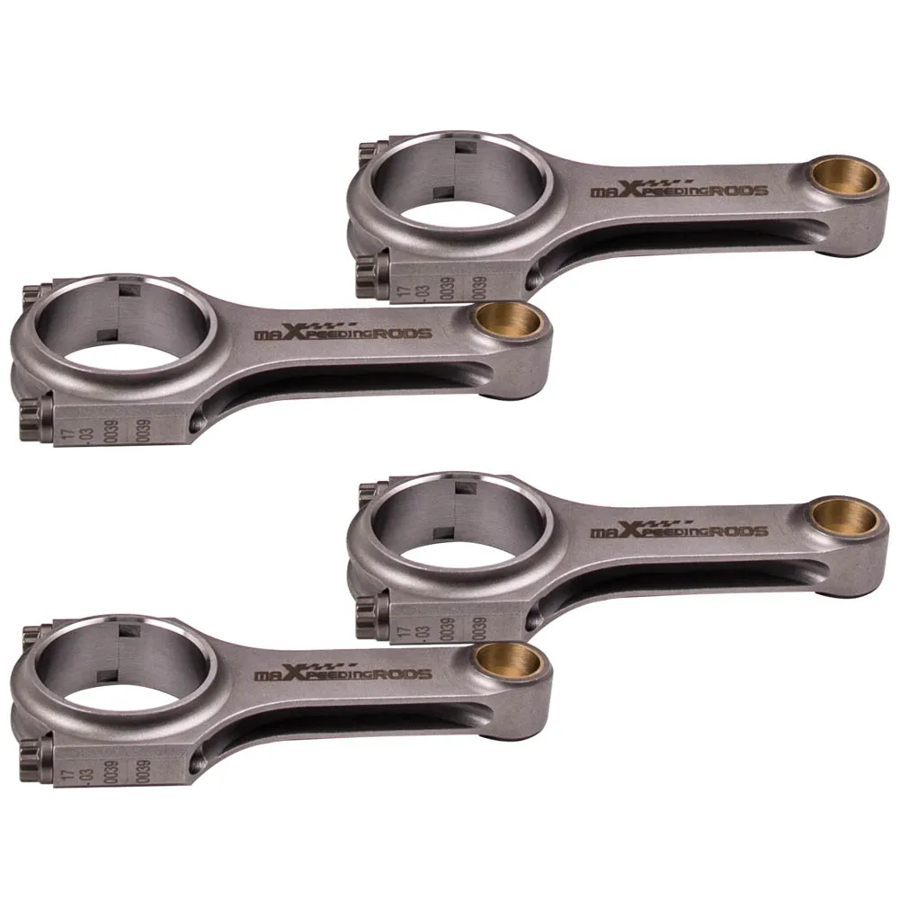【送料0円】 Rods Connecting H-Beam Maxpeedingrods for QR25DE Nissan メンテナンス