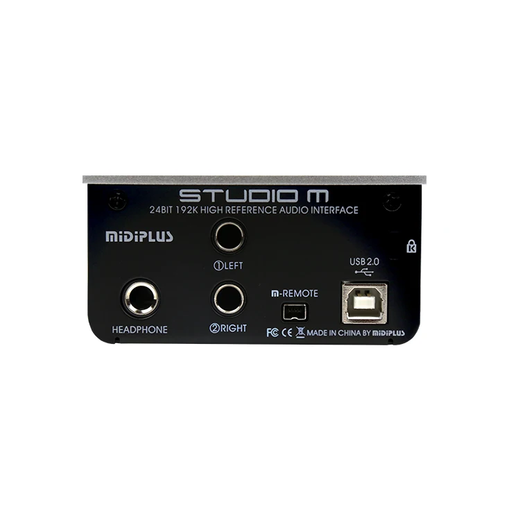 Midiplus Studio M USB Audio Interface - High Quality Sound