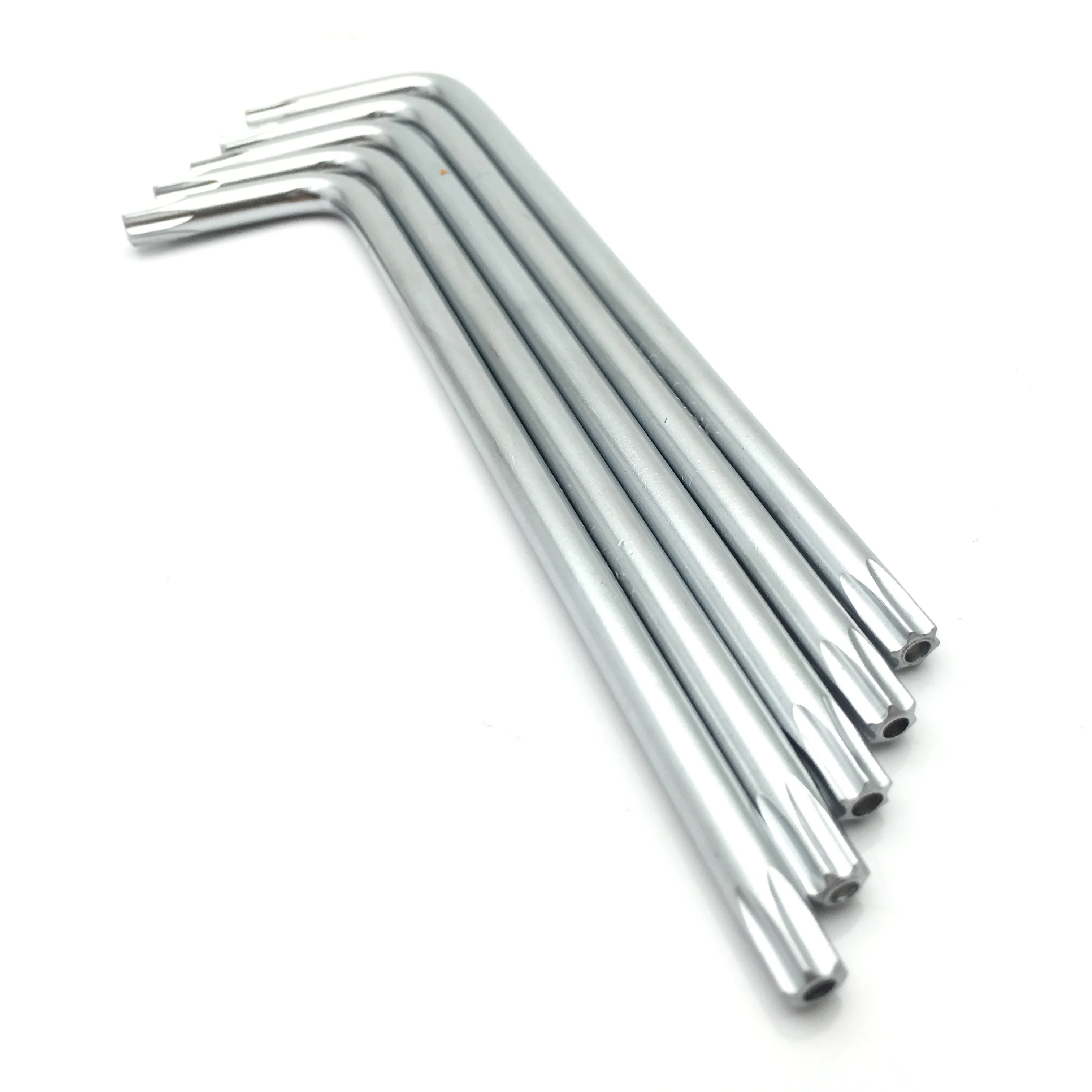 Lot De Clés Torx Inviolables En L - T10 à T40 - Acier Chrome Vanadium - Neuf
