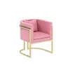 Sofá silla rosa