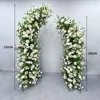 Arco de bocina de boda blanco