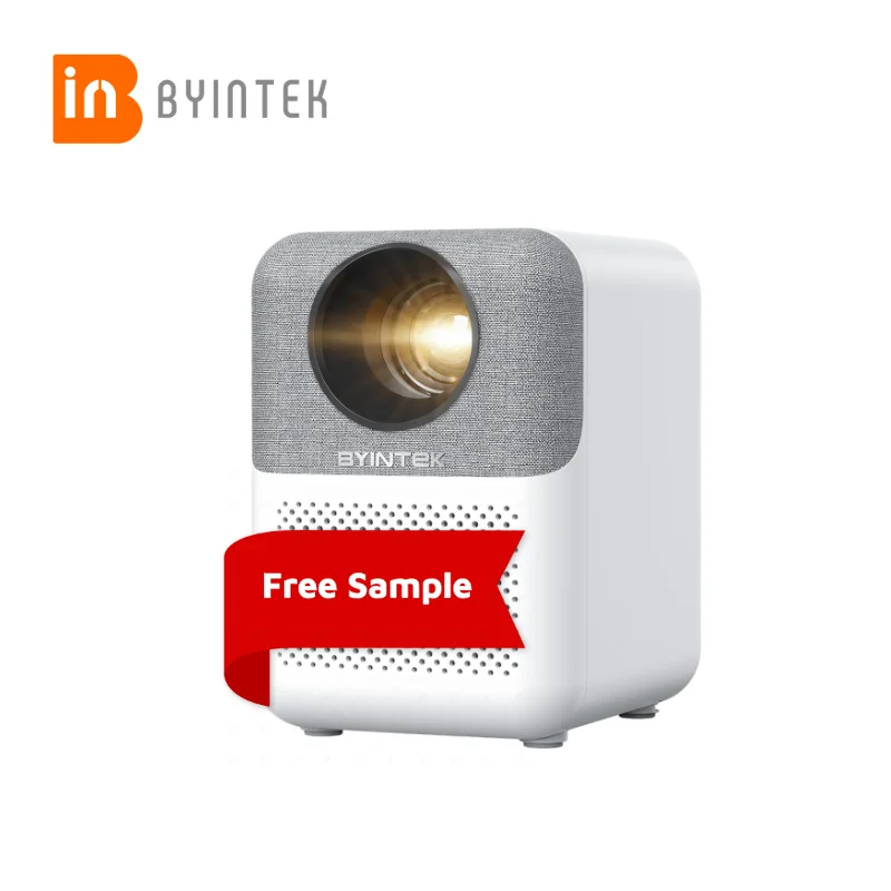 [Free Sample for Distributor] BYINTEK Led Mini Projector 1080P Love U4 Cheap 260 ANSI Home Portable LCD Projector With Speaker