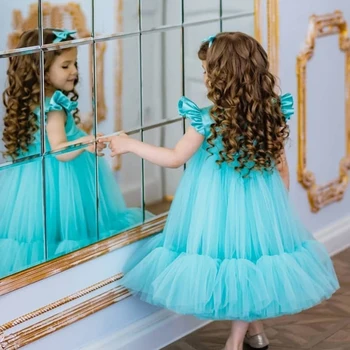 flower girls gown girls boutique clothing sets