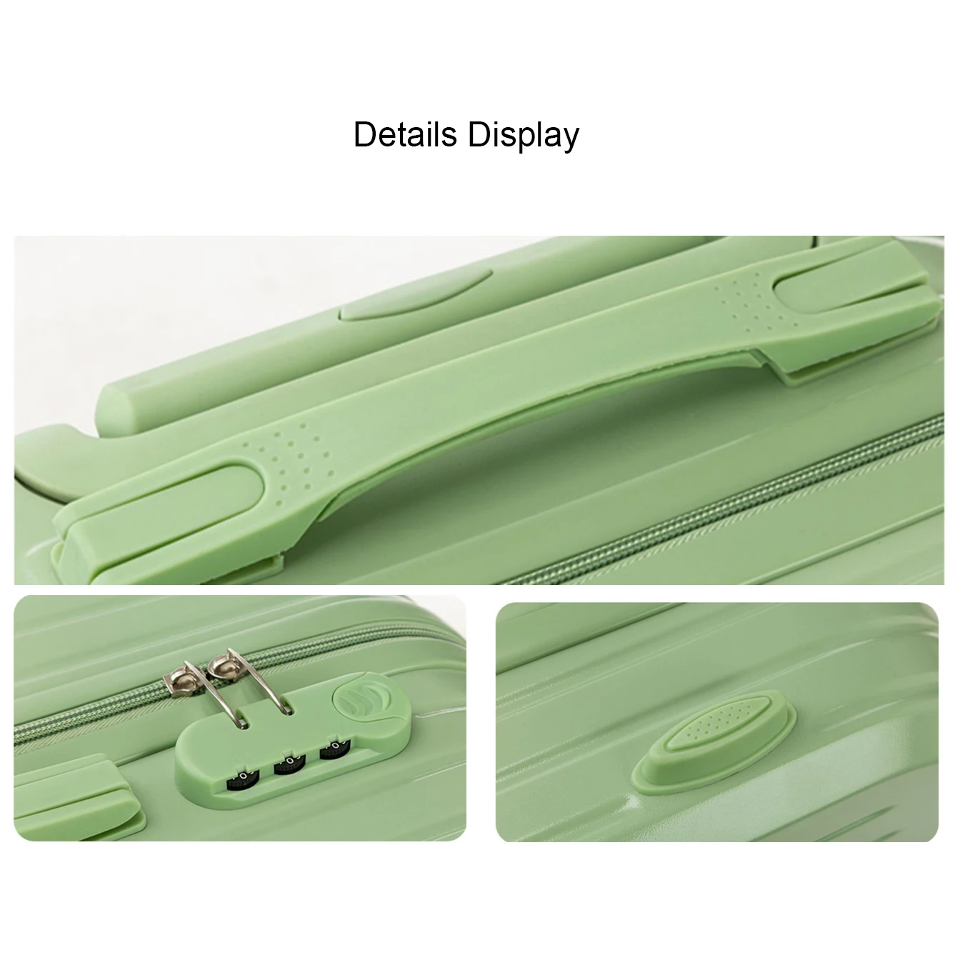 High Quality 20 Inch Cute Suitcase Abs Travel Luggage Pc Customization