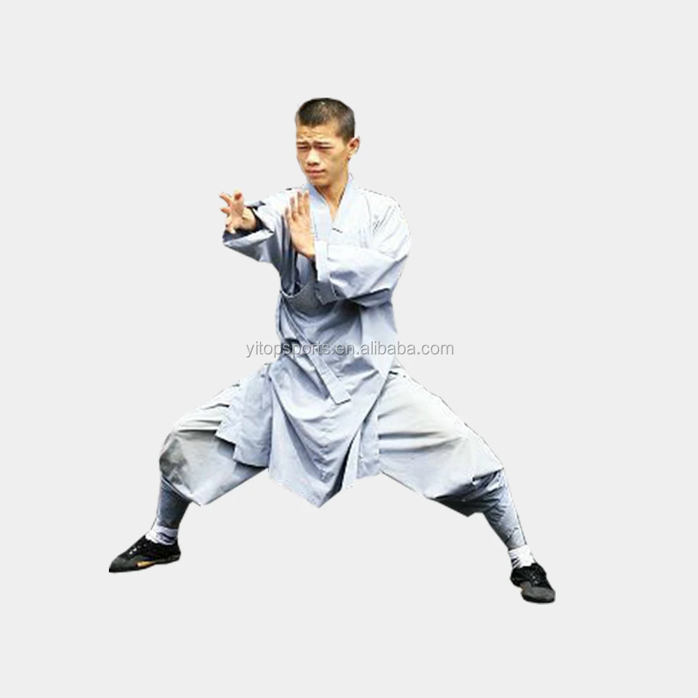 High Quality Shaolin Kung Fu Uniform for Men Shaolin Monk Uniform Chinese Kung Fu Clothes