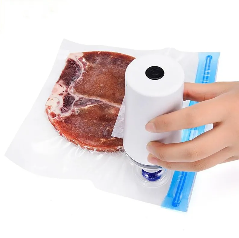 Бытовой пластиковый пакет, портативный автоматический пищевой вакуумный упаковщик, упаковочная машина