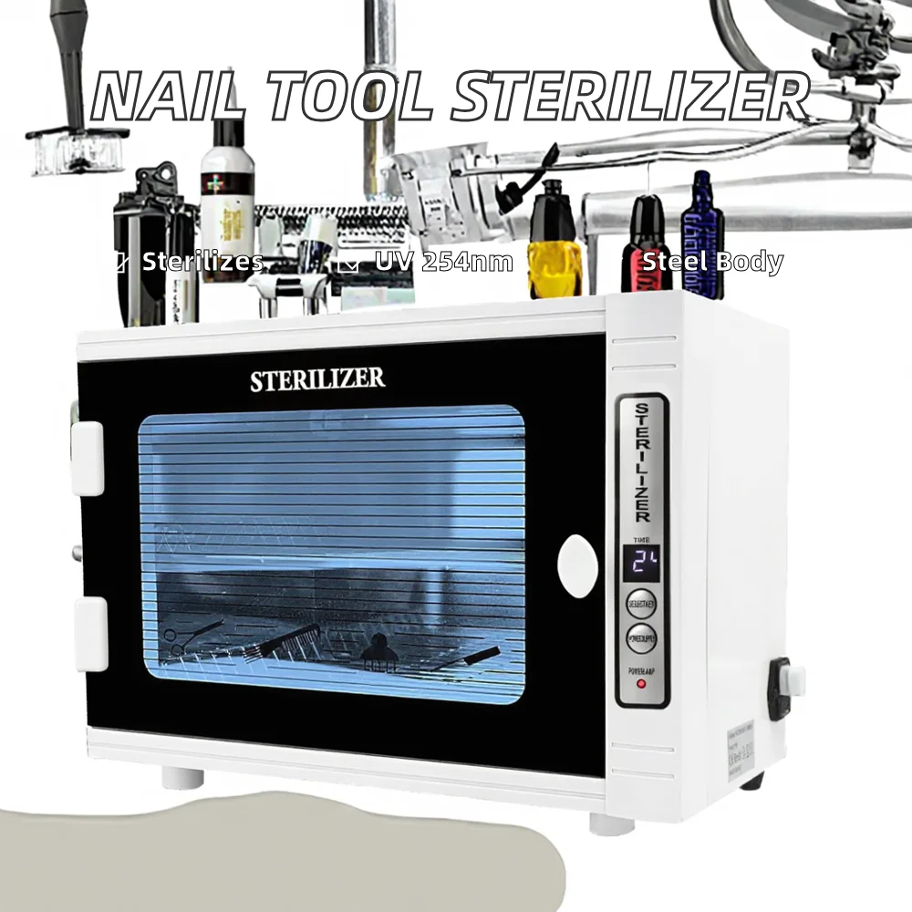 STERILIZER RTD-208A 紫外線消毒器 本体 Factory Stainless Steel RTD-208A UV Lamp Nail Sterilizer Electric