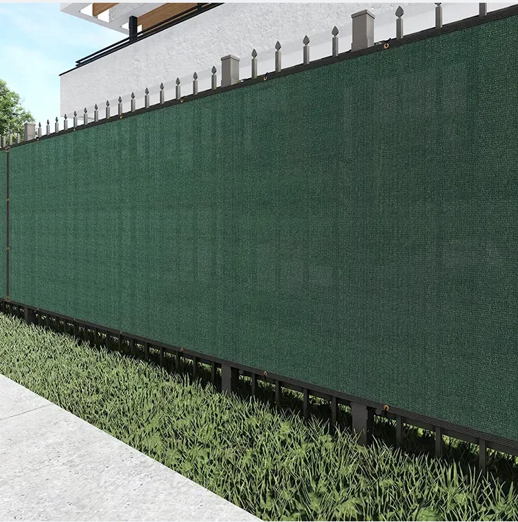 6ft X 50ft Hdpe Dark Green Privacy Fence Screen /windbreaker Net ...