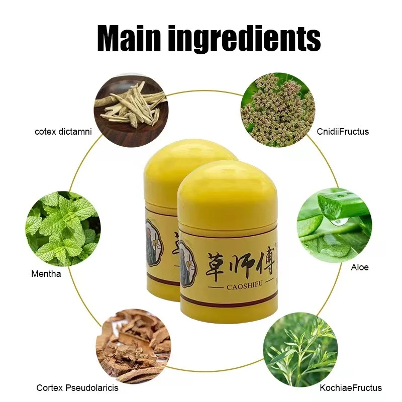 10g Psoriasis Eczema Cream Works Perfect For All Kinds Of Skin Problems ...