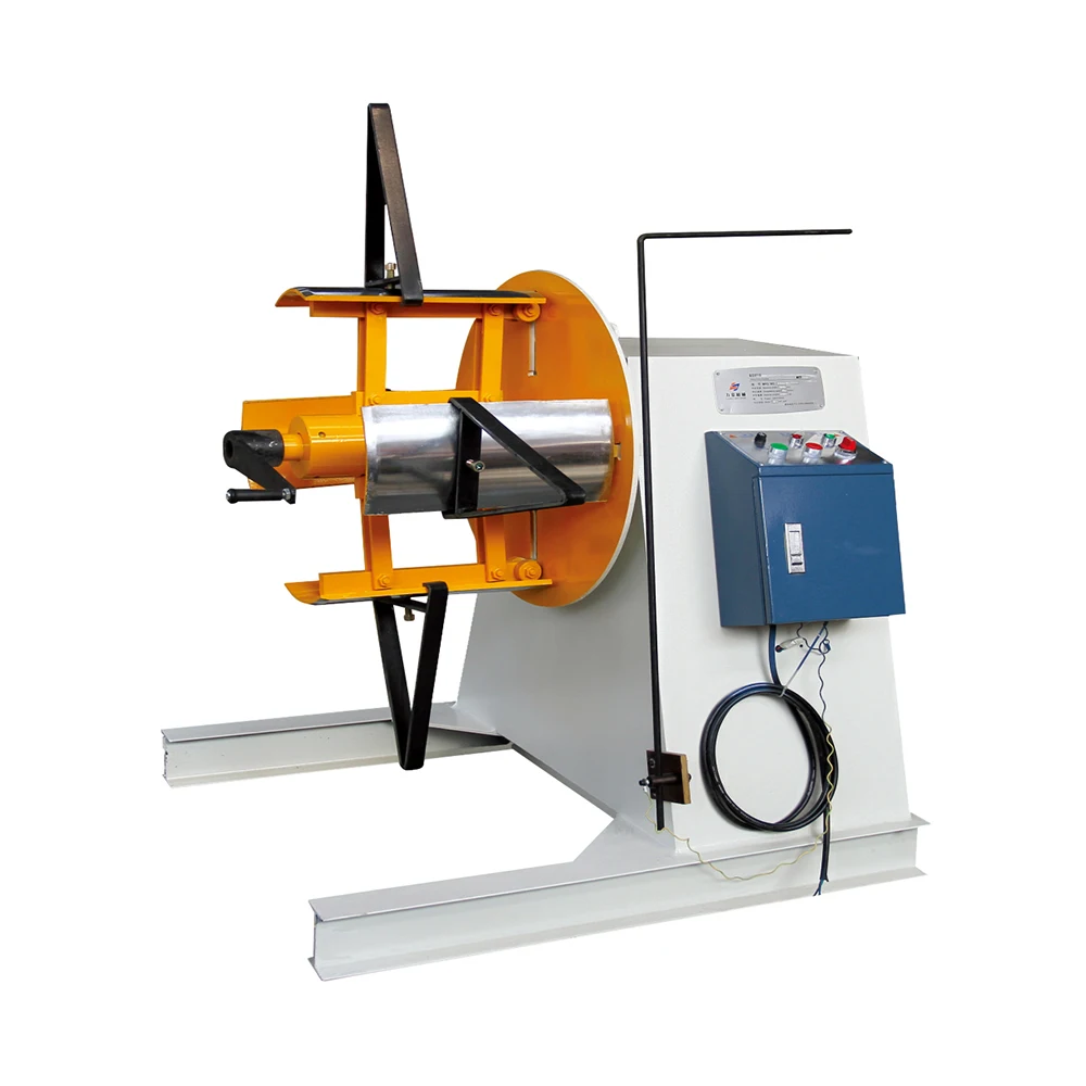 New LIHAO/OEM Brand Steel Coil Decoiling Machine Automatic Uncoiler Metal Motor Manufacturing Plant Customized 16m/min 380V Long