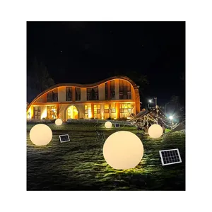 Cheap RGB Led Solar Garden Sphere Lights Patio Decoration for Various Events
