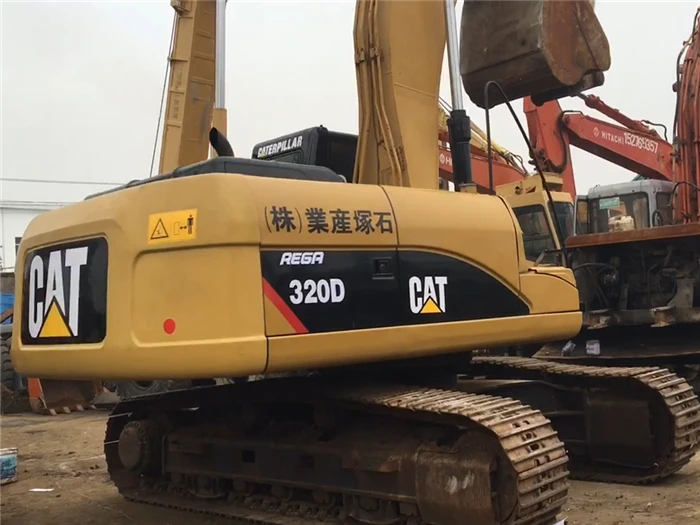 Used Construction Caterpillar 320d Earth Moving Excavator Machine Cat ...